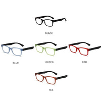 Yoovos 2021 Reading Glasses For Women 2021 Blue Light Men Eyeglasses Square Retro Eyewear Anti-Fatigue Lunette De Lecture Homme