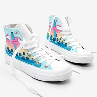 Original Amy and Michael Original Design Fashion Women Sneakers Colorful Hand Painted Canvas Shoes Students Chic Casual Vulcanized Shoes