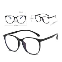 Original Blue Light Blocking Glasses Women Oversized Eyeglasses Anti Blue Light Computer Glasses Men Safety Eyewear Spectacle2022