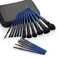 Jessup brushes 18pcs Makeup brushes set Powder Foundation Precision Blush Angled Contour Pencil Eyeshadow Eyeliner Eyebrow