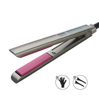 Professional Hair Straightener Curler Wide Plate Ceramic Hair Flat Irons Keratin Treatment 230℃ MCH Fast Heating Salon Styler