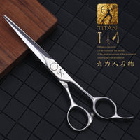 Titan barber scissors hairdressing cutting tools  thinning shears for hairdressers 5.5,6.0,6.5 inch 440c steel