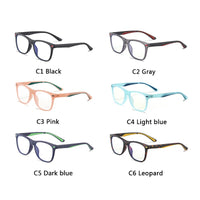 AIMISUV - Original Anti Blue Light Blocking Glasses Kids Frame Fashion Square Glasses Acetate Clear Lens UV400 Computer Children Eyeglasses