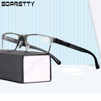 SOPRETTY - Original Titanium Alloy Reading Glasses , Presbyopia Glass 12 Layer Coated Eyeglasses (+1.0 +1.5 +2.0 +2.5 +3.0 +3.5+4.0 )