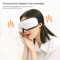 DIOZO Air Pressure Eye Massager Vibration Hot Compress Eyes Mask Bluetooth Music Fatigue Relief Relax Eye Massager Rechargeable