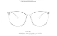 Original Blue Light Blocking Glasses Women Oversized Eyeglasses Anti Blue Light Computer Glasses Men Safety Eyewear Spectacle2022