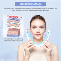 ANLAN Chin V-Line Up Lift Belt V-Face Lifting Device Red Blue LED Photon Light Therapy EMS Massage Face Care Slimming Machine