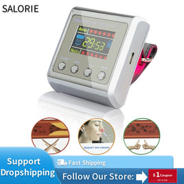 650nm Laser Therapy Wrist Low Frequency Diabetes Hypertension Cholesterol Treatment Diode LLLT Watch Laser Therapy Machine