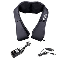 Home Car Electrical Body Neck Massager Back Relaxation Massagem U Shape Shoulder Shiatsu Infrared heated 3D Kneading Shawl belt