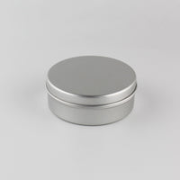 100g 50pcs  Aluminum Round Empty Canning Jar Tin Containers Aluminum Storage Container Candle Tin Tea Container 50pc/lot