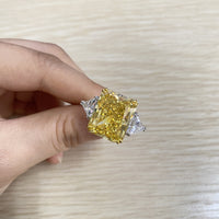 Original Wong Rain Luxury 100% 925 Sterling Silver Created Moissanite Diamonds Gemstone Wedding Engagement Rings Fine Jewelry Wholesale