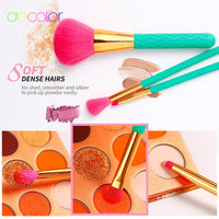 Docolor Makeup Brushes Set 14Pcs Natural Hair Makeup Brush Foundation Blending Face Powder Blush Eyeshadow Make Up Brush Kits