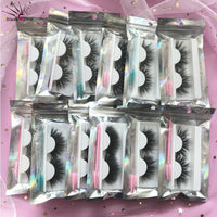 Resuable Mink Eyelashes 25mm Fluffy Lashes Wholesale Long Fake False Full Strip Eye Lashes In Bulk Vendor Supplier 10 Pairs