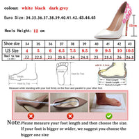 Original Ladies Graffiti High Heel Pointed Toe Shoes Lip Pattern Classic Luxury Brand Pumps 8cm 10cm 12cm Stiletto Wedding Shoes 34-45