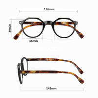 Original May Flower Decorative Computer Eyeglasses Frame For Women Blue Light Reading Glasses Round Women&#39;s Eyeglasses With Frame Eyewear