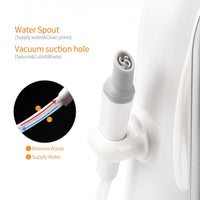 Aqua Peeling Machine 6 Colors Water Facial SPA Deep Cleansing Beauty Device Home Use Vacuum Blackhead Small Bubble Exfoliator