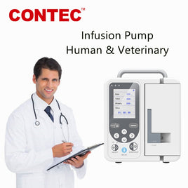 Infusion pump CONTEC SP750 real-time alarm Large LCD Display Human/VET use veterinary