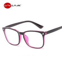 UVLAIK Blue Light Glasses Men Computer Glasses Gaming Goggles Transparent Eyewear Frame Women Anti Blue ray Eyeglasses