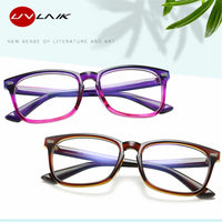 UVLAIK Blue Light Glasses Men Computer Glasses Gaming Goggles Transparent Eyewear Frame Women Anti Blue ray Eyeglasses