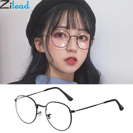 ZILEAD - Original Reading Glasses Women Men Metal Round Presbyopic Reading Eyeglasses Unisex Read Optical Spectacle Diopters 0 to+4.0 Gafas