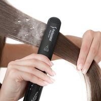 Drop Shipping Professional Steam Hair Straightener Ceramic Vapor Hair Flat Iron Seam Hair Straightening Iron