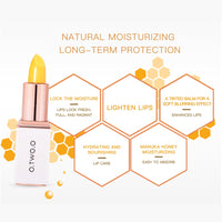 O.TWO.O 12pcs/set Colors Ever-changing Lip Balm Hygienic Moisturizing Pink Lipstick Anti Aging Makeup Kit Lip Care