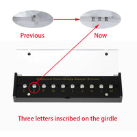 Original 4C diamond standard D To M diamond color grading  round shape with laser Cubic Zirconia  stone  Master  Tester Tools