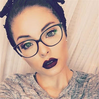 NTALKIA - Original TR90 spectacle frame cat eye Glasses frame clear lens Women brand Eyewear optical frames myopia nerd black red eyeglasses frame