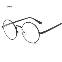 Original Round Metal Glasses for Computer Anti Blue Ray Frame Women Men Eyeglasses Transparent Spectacles Oculos De Grau