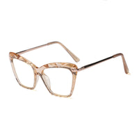 OTONY OFFICIAL STORE - Original Women Metal Legs Brand Designer Eyeglasses Optical Acetate Rim Spectacles