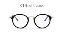 Original blue light glasses frame computer glasses spectacles round transparent female l women's eyeglasses frame 2018 Optical frames clear