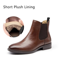 Original Beau Today Chelsea Boots Women Genuine Calfskin Leather Plus Size Autumn Winter Fashion Brand Ankle Shoes Handmade 03025