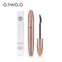 O.TWO.O 12pcs/set 3D Silk Fiber Mascara Eyelash Black Waterproof Long Lasting Lash Thick Mascara Long Eyelashes Extension