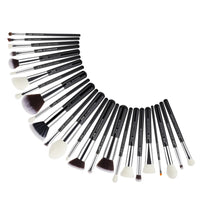 Jessup Beauty 25pcs Makeup Brush Set Natural Hair maquiagem professional complete Foundation Eyeshadow Contour Highlighter T155