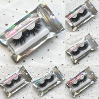 Resuable Mink Eyelashes 25mm Fluffy Lashes Wholesale Long Fake False Full Strip Eye Lashes In Bulk Vendor Supplier 10 Pairs