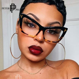 Original Cat Eye prescription Frames Glasses Women Retro Optics Spectacle Frame Personality Fashion Eyeglasses Luxury Brand Designer