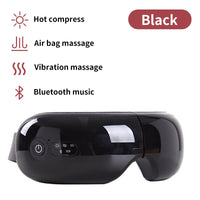 Rechargeable Smart Eye Massager Facial Massager Bluetooth Music Foldable Air Pressure Heating Massage Relaxation