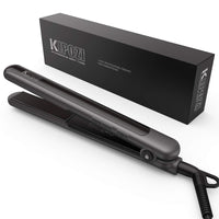 KIPOZI Professional Hair Flat Iron 2 In 1 Hair Curler Adjustable Temperature Fast Heating Hair Straightener  Straightening Iron