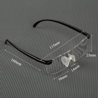 Original Ahora 250 Big Vision Magnifying Eyewear Reading Glasses Portable Presbyopic Magnification Eyeglasses Gifts For Parents