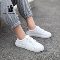 Original Casual Women Flats White Sport Shoes 2022 Summer Outdoor Soft Comfortable Lace up Non Slip Female Shoes Zapatos De Mujer