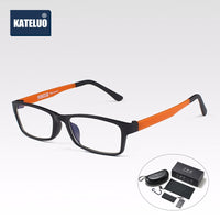 KATELUO - Original Glasses Anti Blue Light Lens Tungsten Computer Eyewear Anti Fatigue Radiation-resistant Eyeglasses Frame for Men/Women