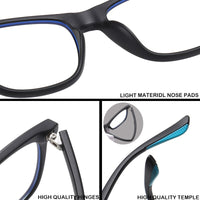 AIMISUV - Original Anti Blue Light Blocking Glasses For Boy Girl Optical Glasses Frame 2022 Fashion Anti Glare Computer Eyeglasses Child UV400