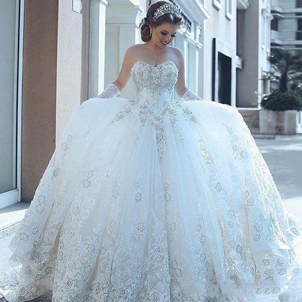 Original Sweetheart Ball Gown Wedding Dresses Cheap Lace Applique CrystalNew African Country Bohemian Wedding Gowns Cheap Bridal Dr DIGITAL OFFICE ELECTRONIC