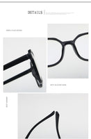 Original 2021 Trends Anti Blue Light Oversized Glasses Computer Women Blue Blocking Gaming  Men Transparen Eyeglasses Spectacles Frame