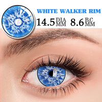 UYAAI 2Pcs/Pair Cosplay Contact Lenses Multicolored Contact Lenses Anime Accessories Anime Lenses Halloween Makeup Eye Contact