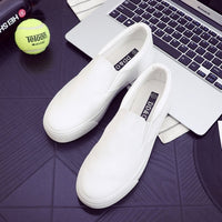 Original Women Sneakers Leather Shoes Spring Trend Casual Flats Sneakers Female New Fashion Comfort Slip-on Platform Vulcanized Shoes