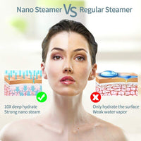 Nano Ionic Facial Steamer Facial Deep Cleaning Hot Steamer Cleaner Face Sprayer Machine Beauty Face Steaming Device Facial Steam