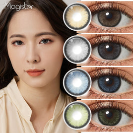 Original Magister Colored Contact Lenses for Eyes DIA 14.5 mm Big Eye Color Lens Yearly Ues Pupilentes Eye Lenses Color Contact Lenses