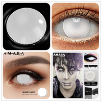 AMARA LENSES - Original 2pcsCosplay Anime Eyes Lenses for Eyes AYY Series Makeup Sharingan Beauty Contact Lenses Eye Cosmetic Color Lens Eyes