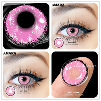 AMARA LENSES - 2pcsCosplay Anime Eyes Lenses for Eyes AYY Series Makeup Sharingan Beauty Contact Lenses Eye Cosmetic Color Lens Eyes